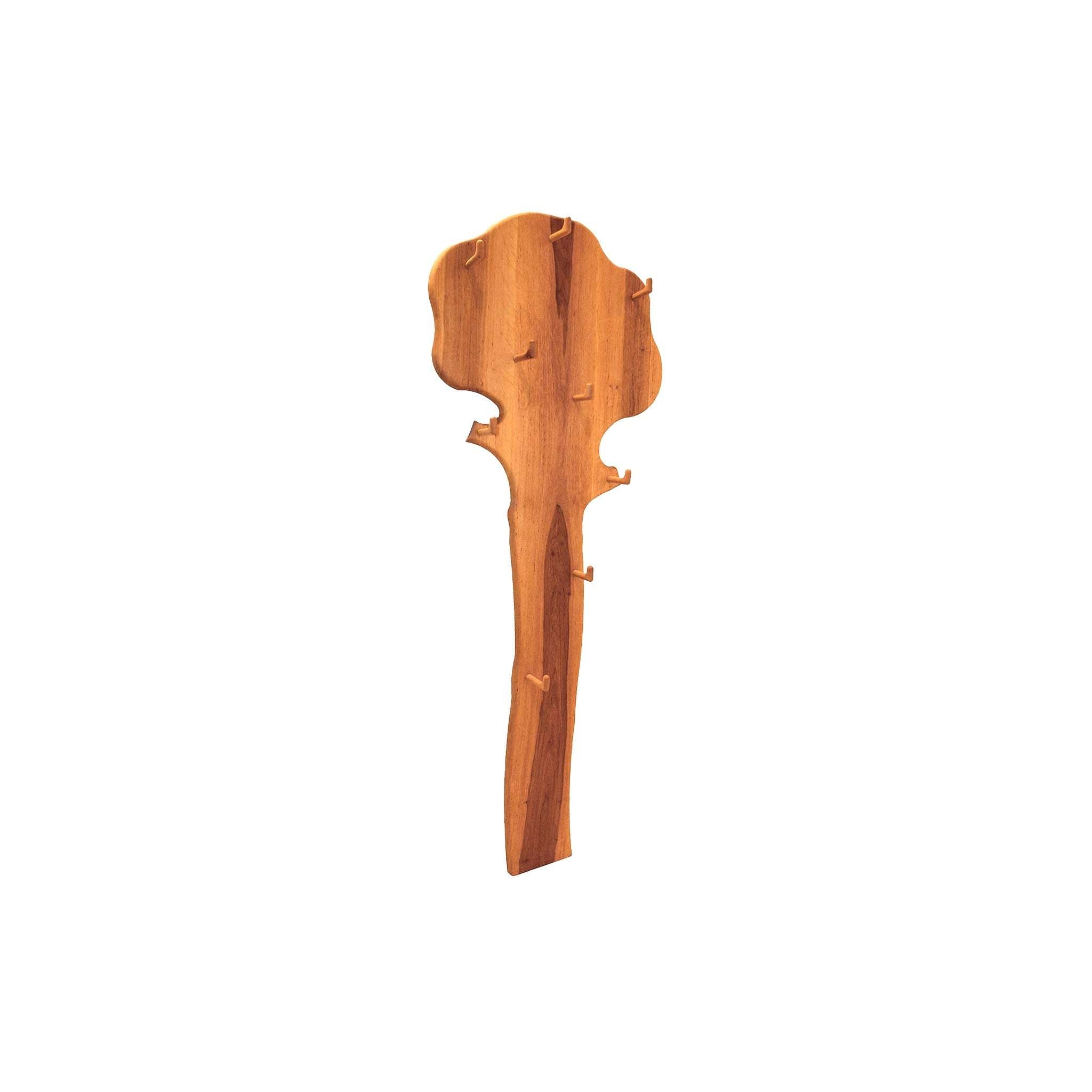 Garderobe in Baumform Draufsicht