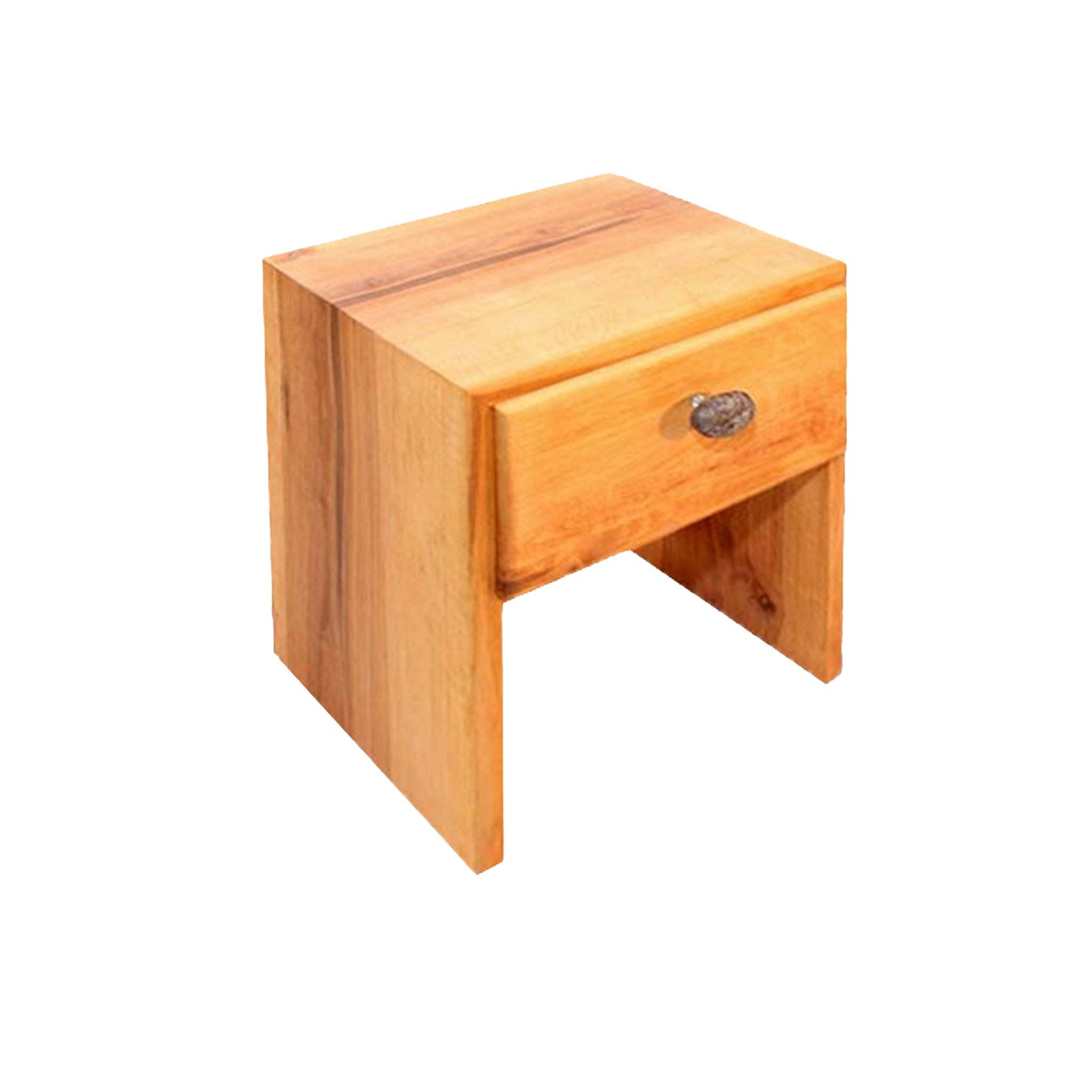 Nachtisch mit Schublade in Erle